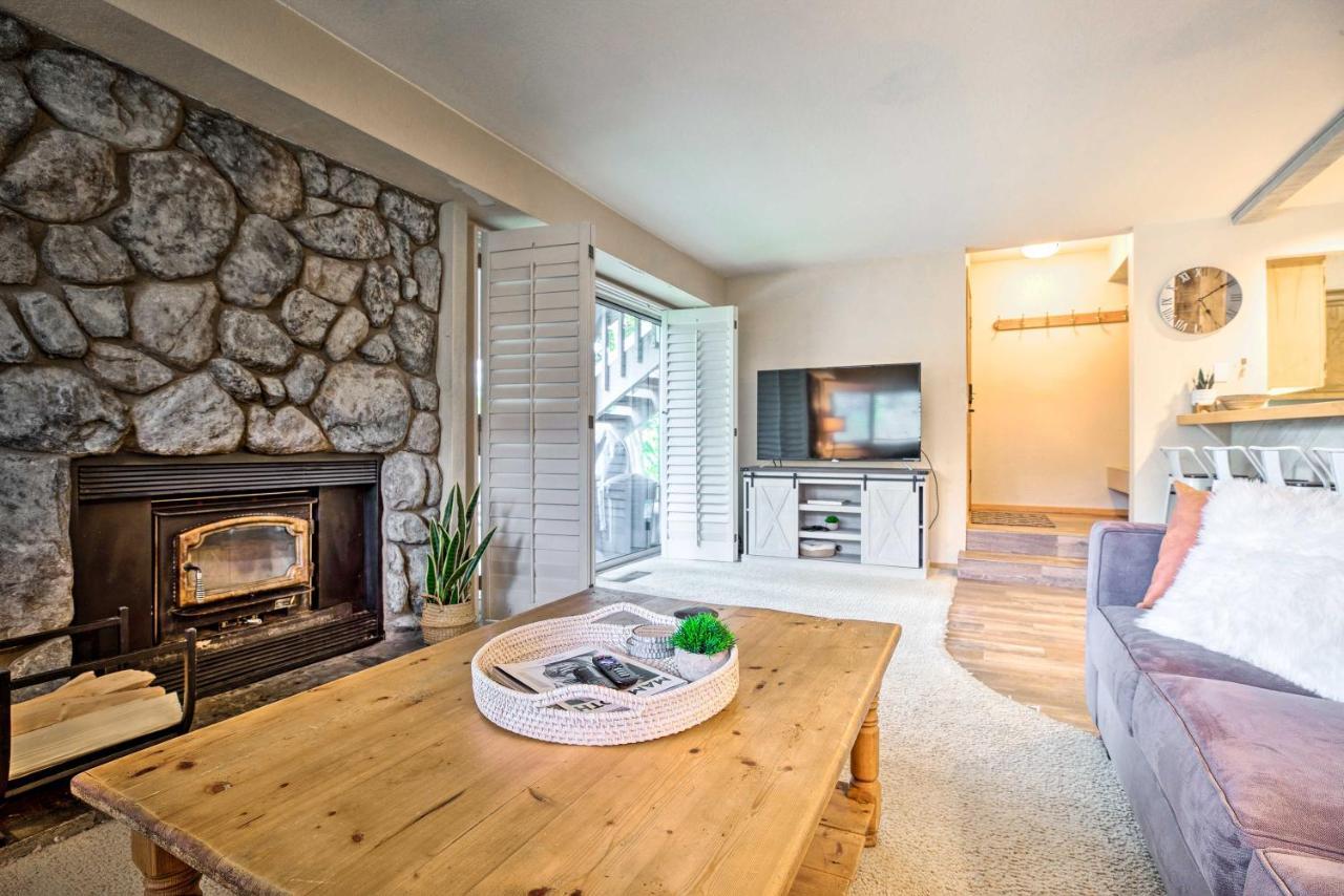 Mammoth Lakes Nature Escape Hot Tub Access! Exterior photo